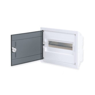 Flush Mounting 12 Modules 1 Row Transparent