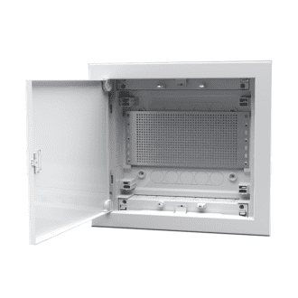 Flush Mounting For It Equipment 1 Row Metal Door