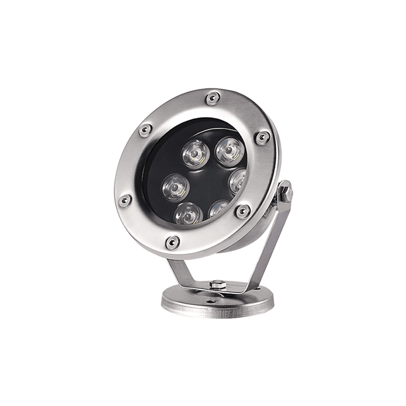 Led Luminaire Ss304 Ip68 6W 450Lm 6000K 60° 12V Ac/Dc Ra>80 30.000Hrs