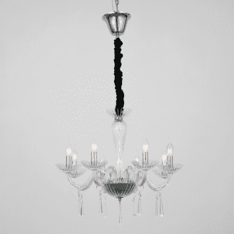 Netto Κρεμ Φ/Σ 8Χε14 Διαφανο Κρυσταλλο+Χρωμιο Μεταλλο Φ60Χη181Cm Violet