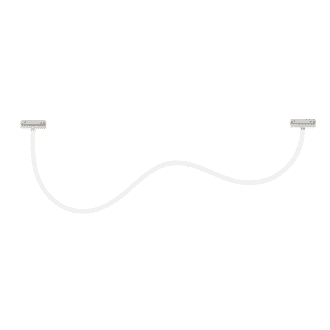 Λευκο Ματ Μαγνητικο Νεον Φωτιστικο 48V Dc 40W 4000K 3100Lm 360° Ra90 Φ22*2000Μμ