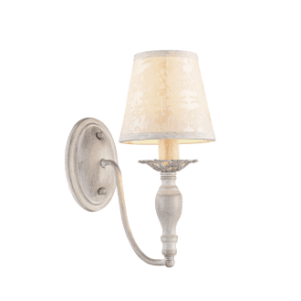 Επιτοιχ 1Χε14 Μεταλ Πατινα Λευκο/Μαυρο+Αμπαζουρ 25X15,5X30Cm Karpathia