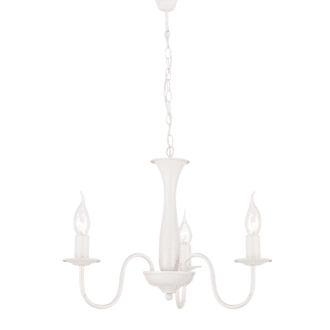 Κρεμαστο Φ/Σ 3Χε14 Μεταλλικο Λευκο Φ49,5Χη89,5Cm Knossos