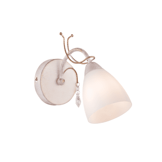 Επιτοιχ 1Χε14 Μεταλ Πατιν Χρυσ+Λευκ Γυαλ+Κρυστ12Χ18,5Χ26,4Cm Quince