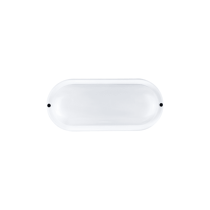 Led Pc White Wall Luminaire 230V Ac Ip65 10W 900Lm 3000K 110° Ra80