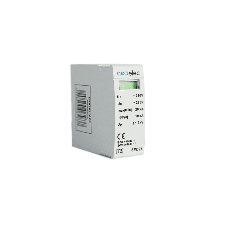 Spd Surge Protection T2 Type 1P 20Ka