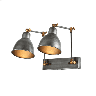 Netto Επιτοιχο Φ/Σ 2Χε27 Μεταλλικο Μαυρο-Ασημι Βραχιονασ 39Χ30Χ36C Thalassa