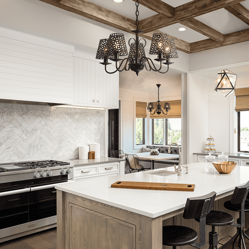 Netto Κρεμ Φ/Σ 5Χε14 Μεταλλικο Μαυρο-Χαλκινο Φ55Χη85Cm Edam - Image 2