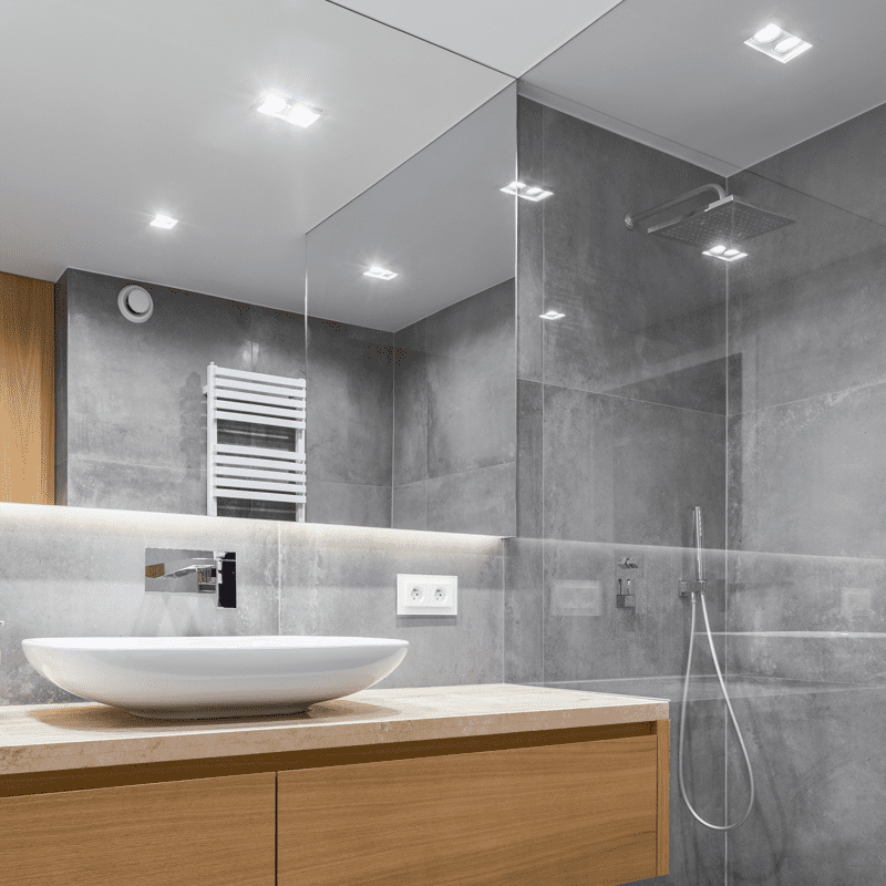 Γυψινο Trimless Διπλο Σποτ Ryan Gu10 - Image 2