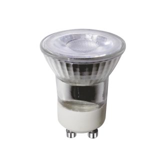 Led Smd Gu10 Mini 2,5W 6000K 230V Ac 280Lm Ra80 30000H 38° Glass