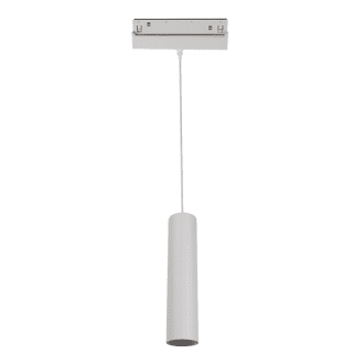 Ασπρο Ματ Μαγνητικο Κρεμαστο Φωτιστικο 48V Dc 9W 3000K 950Lm 36° Osram Ra90 Φ50*220Mm