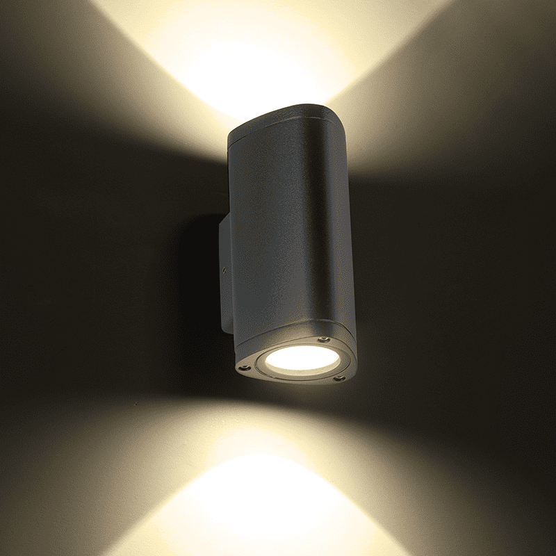 Led Hp Wall Luminaire 6W 300Lm 50° 230V Ac 3.000K Dark Grey Cri80 Ip54 30.000Hrs - Image 2