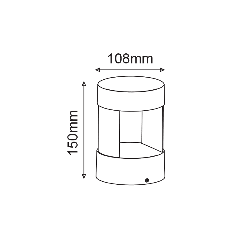 Led Cob Wall Luminaire 9W 200Lm 79° 230V Ac 3.000K Dark Grey Cri80 Ip54 30.000Hrs - Image 3