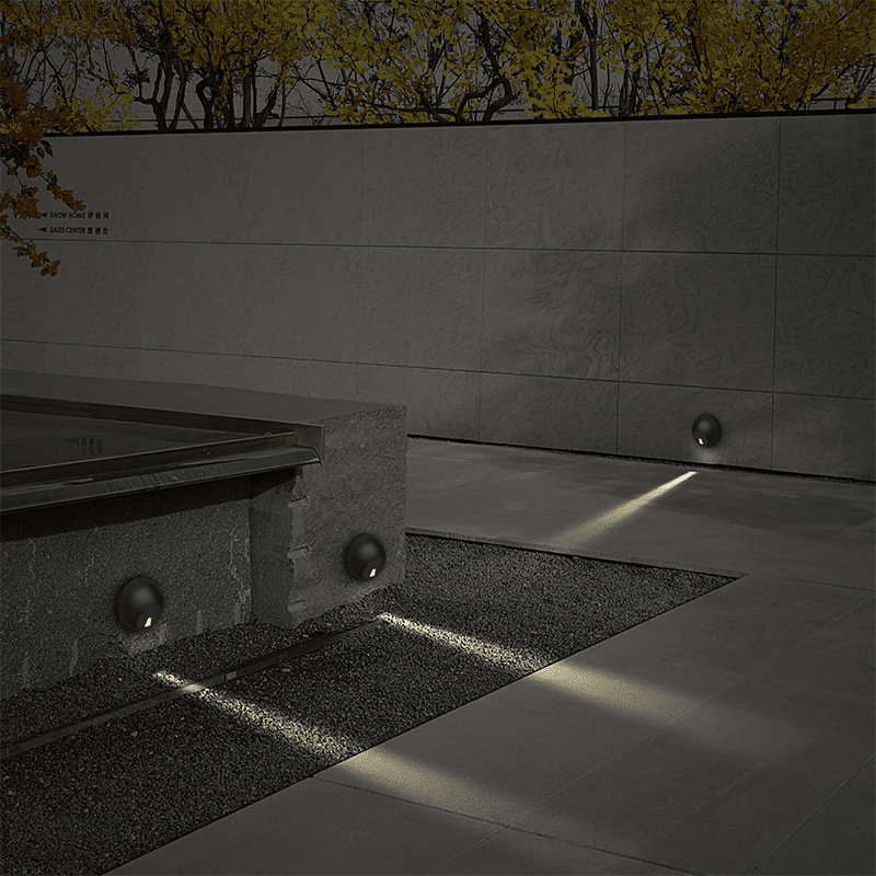 Led Smd Wall Luminaire 4W 30Lm 18° 230V Ac 3.000K Dark Grey Cri80 Ip65 30.000Hrs - Image 2