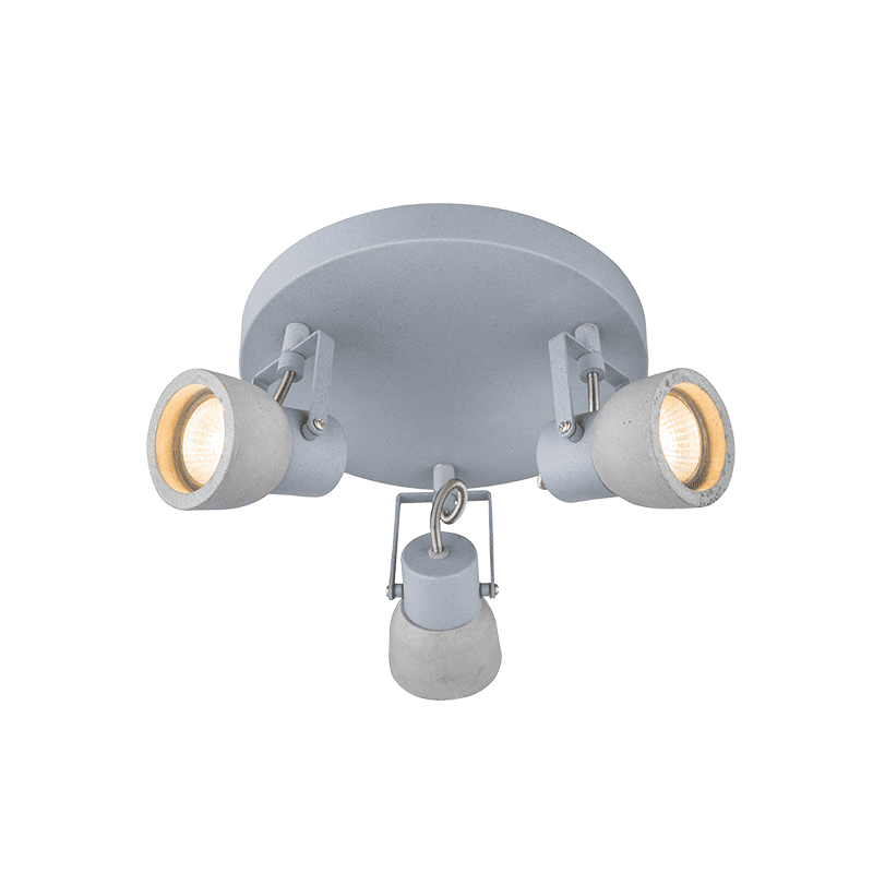 Επιτοιχο Φ/Σ 3Χgu10 Τσιμεντο+Μεταλλο Φ23Χη16,5Cm Pepper