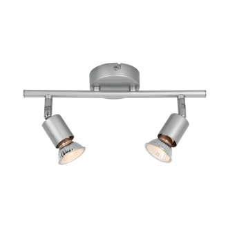 Σποτ Ιι Ασημι Βαφησ 2 Χ Gu10 Trinity