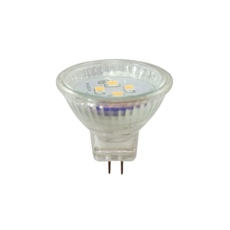 Led Smd G4 Mr11 2,5W 6000K 12V Ac/Dc 220Lm Ra80 30000H 120° Glass