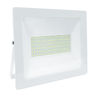 White Led Smd Flood Luminaire Ip66 100W 3000K 8100Lm 230V Ra80