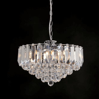 Κρεμαστο Φ/Σ 3Χε14 Ακρυλικο+Χρωμιο Μεταλλο Φ38,Χη98Cm Grappa