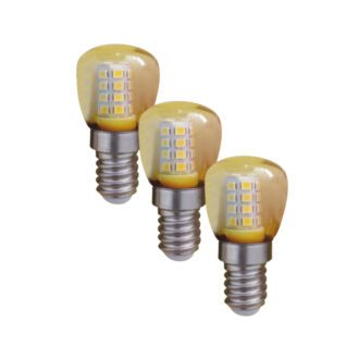 Led Smd E14 1W Yellow 230V Ac 60Lm Ra80 360° 3Pcs-Pack