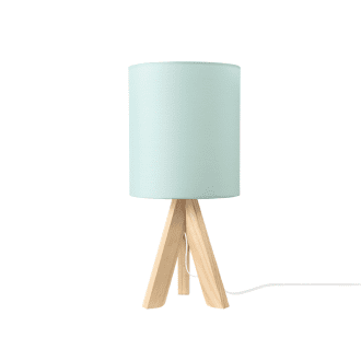 Netto Επιτραπεζιο Φ/Σ 1Χε14 Ξυλο+Παλ Μεντα Αμπαζουρ Φ18Xh40Cm Piccolo