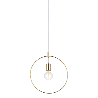 Κρεμαστο Φ/Σ 1Χε27 Μεταλλικο Ορειχαλκο Κυκλοσ Φ35Cm Twiggy