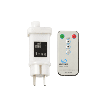 Ανταπτορασ 31Vdc 12W & Ir Remote Controller (On/Off+Timer+Dimmer), Σταθερα Λαμπακ. Max 1500Leds