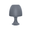 Επιτραπεζιο Φ/Σ 1Χε14 Πλαστικο Σκουρο Γκρι Φ16Xh25,5Cm Nioki