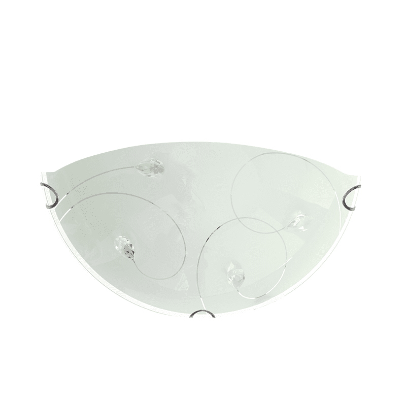 Απλικα 1Χε27 Με Κρυσταλλο Φ30Cm Anya