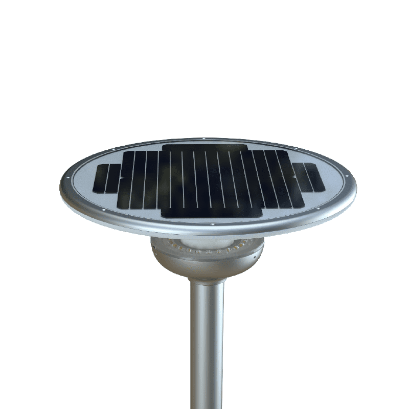 Led Solar Urban Luminaire 25W 3000K 2000Lm Ra80 Ip65 50000Hrs