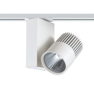 White Led Track Light 15W 3000K 2Wires 36° 1100Lm 230V Ra80