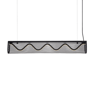 Netto Κρεμαστο Φ/Σ Led 11W 3000K 1180Lm Μετ/Κο Μαυρο 8,5Χ80Χη110Cm Ofis