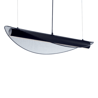 Netto Κρεμαστο Φ/Σ Led 18W 3000K 1960Lm Μετ/Κο Μαυρο 40X85Xh110Cm Michelle