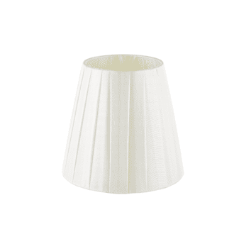 Αμπαζουρ Οργαντζα Λευκο Με Βαση Για Ε14 Φ14,5Χη13Cm