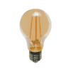Led Filament E27 Step-Dim A60 8W Amber 2700K 230V Ac 940Lm Ra80 30000H 360°