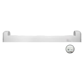 Επιτοιχ.kενο Φωτιστ.με Διακοπτη Για Λαμπτ. Led S14D 7W 300Mm