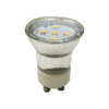 Led Smd Gu10 Mini 3W 3000K 230V Ac 260Lm Ra80 30000H 120° Glass