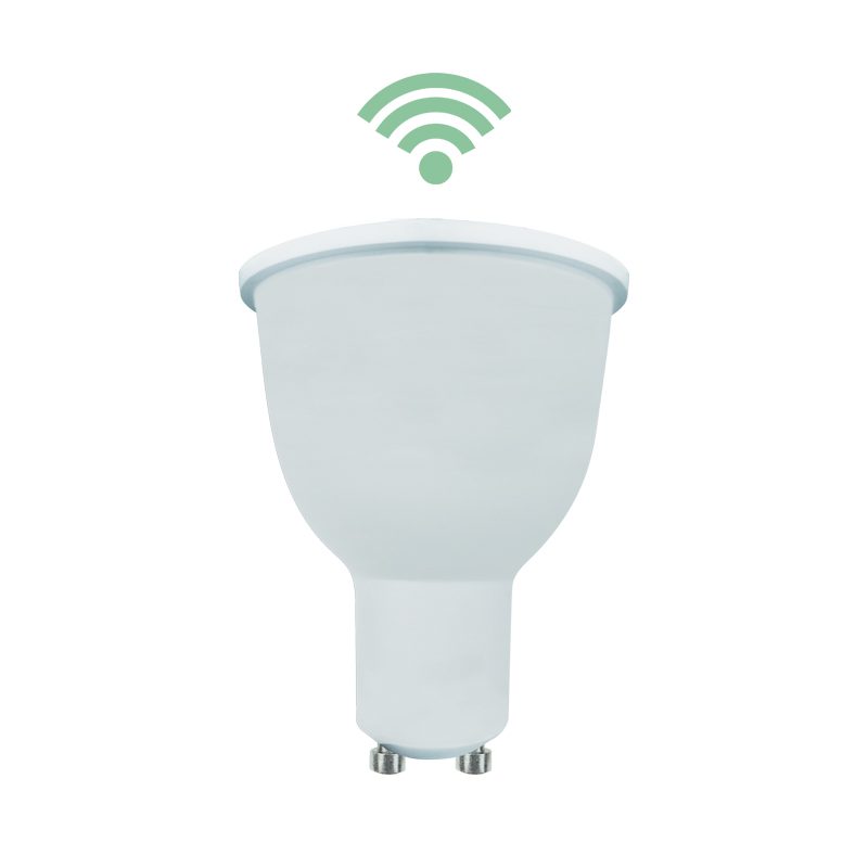 Led Smd Gu10 5W Rgb+Cct Wifi 230V Ac 380Lm Ra80 30000H 100°