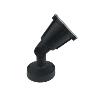 Led Pp Black Spot Light230V Ip54 6W 3000K 480Lm Smd120°Ra80