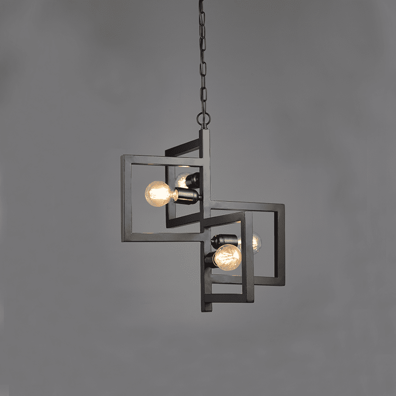 Κρεμαστο 4Χε27 Μαυρο Μεταλλικο Φ42Χη98Cm Sirius