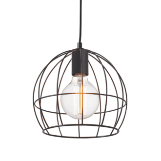 Μεταλλικο Κρεμαστο Φ/Σ Μαυρο Πλεγμα Φ24Χη23Cm Prometheus