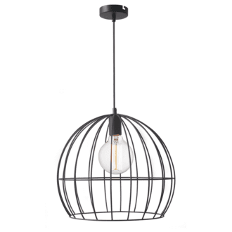 Μεταλλικο Κρεμαστο Φ/Σ Μαυρο Πλεγμα Φ40Χη35Cm Prometheus