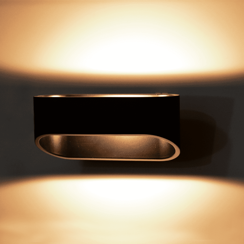 Επιτοιχιο Φ/Σ Led Αποχρ.ξυλου Up-Down 1X3W 230V 3000K 30000H Nephele - Image 2