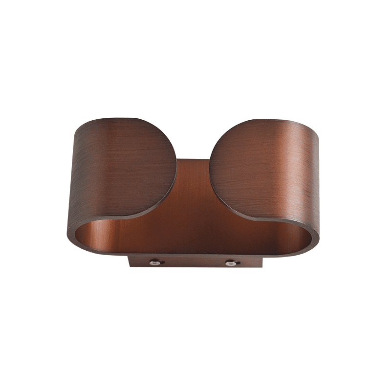 Επιτοιχιο Φ/Σ Led Αποχρ.ξυλου Εμμεσου Φωτισμ.2X3W 230V 3000K Nephele