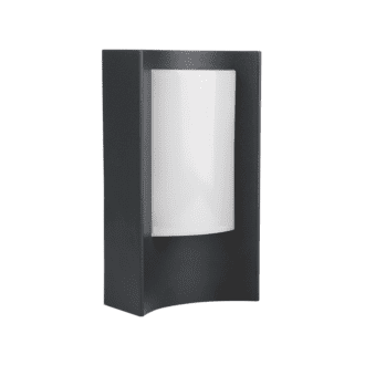 Led Smd Wall Luminaire 7W 350Lm 170° 230V Ac 3.000K Dark Grey Cri80 Ip54 30.000Hrs