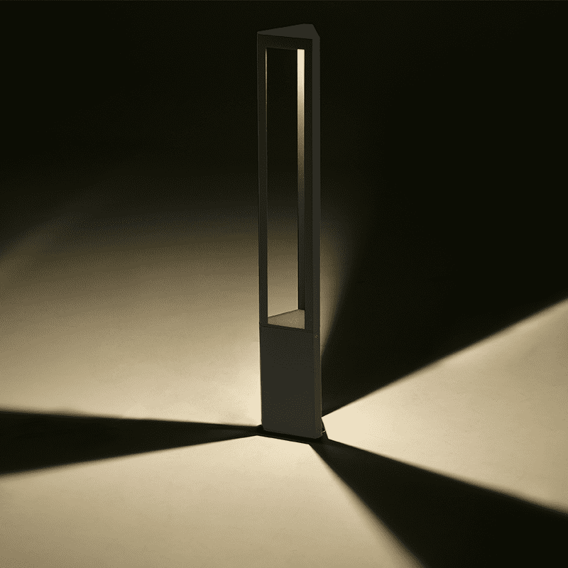 Led Hp Post Luminaire 8W 420Lm 45° 230V Ac 3.000K Dark Grey Cri80 Ip65 30.000Hrs - Image 2