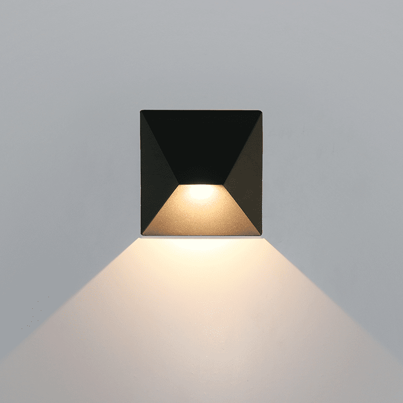 Led Hp Wall Luminaire 7W 360Lm 85° 230V Ac 3.000K Dark Grey Cri80 Ip54 30.000Hrs - Image 2