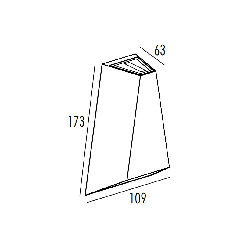 Led Hp Wall Luminaire 6W 440Lm 15° & 80° 230V Ac 3.000K Dark Grey Cri80 Ip65 30.000Hrs - Image 4