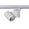 White Led Track Luminaire 20W 3000K 3-Phase 38° 2000Lm 230V Ac Ra80