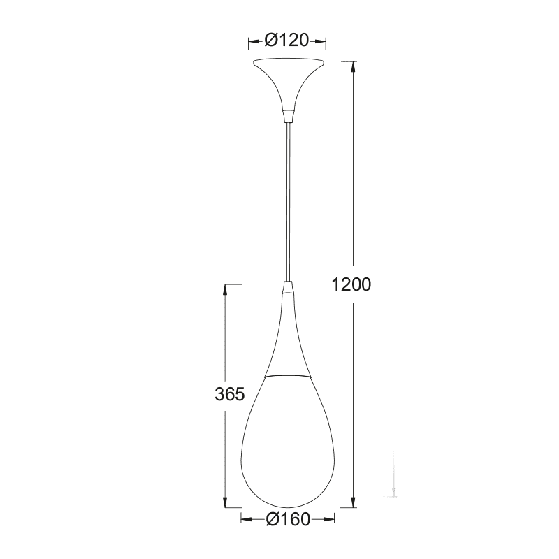 Μεταλλικο Κρεμαστο Φ/Σ 1Χε14 Μαυρο Κεχριμπαρι Γυαλι Φ16Cm Atena - Image 2